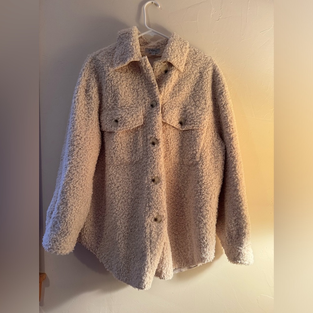 Polagram Button Up Fleece, Beautifully Lined: NWOT